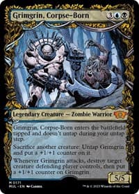 Grimgrin, Corpse-Born (Halo Foil) - March of the Machine: Multiverse Legends - Magic: The Gathering card