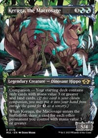 Keruga, the Macrosage (Halo Foil) - March of the Machine: Multiverse Legends - Magic: The Gathering card