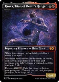Kroxa, Titan of Death's Hunger (Halo Foil) - March of the Machine: Multiverse Legends - Magic: The Gathering card