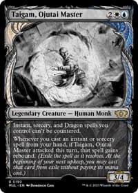 Taigam, Ojutai Master (Halo Foil) - March of the Machine: Multiverse Legends - Magic: The Gathering card