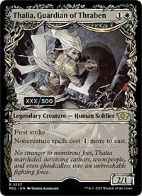 Thalia, Guardian of Thraben (Serial Numbered) - March of the Machine: Multiverse Legends - Magic: The Gathering card
