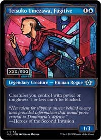 Tetsuko Umezawa, Fugitive (Serial Numbered) - March of the Machine: Multiverse Legends - Magic: The Gathering card