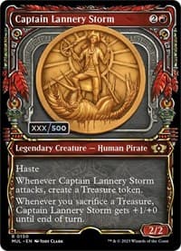 Captain Lannery Storm (Serial Numbered) - March of the Machine: Multiverse Legends - Magic: The Gathering card