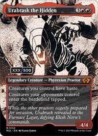 Urabrask the Hidden (Serial Numbered) - March of the Machine: Multiverse Legends - Magic: The Gathering card