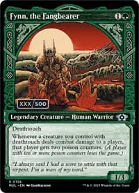 Fynn, the Fangbearer (Serial Numbered) - March of the Machine: Multiverse Legends - Magic: The Gathering card