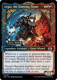 Aegar, the Freezing Flame (Serial Numbered) - March of the Machine: Multiverse Legends - Magic: The Gathering card