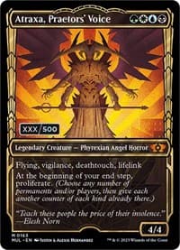Atraxa, Praetors' Voice (Serial Numbered) - March of the Machine: Multiverse Legends - Magic: The Gathering card