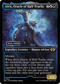 Atris, Oracle of Half-Truths (Serial Numbered) - March of the Machine: Multiverse Legends - Magic: The Gathering card