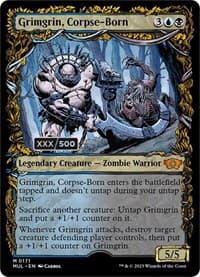 Grimgrin, Corpse-Born (Serial Numbered) - March of the Machine: Multiverse Legends - Magic: The Gathering card