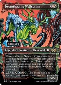 Jegantha, the Wellspring (Serial Numbered) - March of the Machine: Multiverse Legends - Magic: The Gathering card