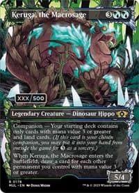 Keruga, the Macrosage (Serial Numbered) - March of the Machine: Multiverse Legends - Magic: The Gathering card
