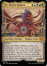 Niv-Mizzet Reborn (Serial Numbered) - March of the Machine: Multiverse Legends - Magic: The Gathering card