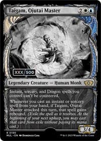 Taigam, Ojutai Master (Serial Numbered) - March of the Machine: Multiverse Legends - Magic: The Gathering card