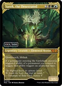 Yarok, the Desecrated (Serial Numbered) - March of the Machine: Multiverse Legends - Magic: The Gathering card