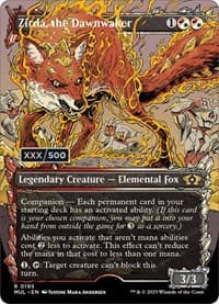 Zirda, the Dawnwaker (Serial Numbered) - March of the Machine: Multiverse Legends - Magic: The Gathering card
