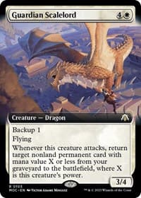 Guardian Scalelord (Extended Art) - Commander: March of the Machine - Magic: The Gathering card