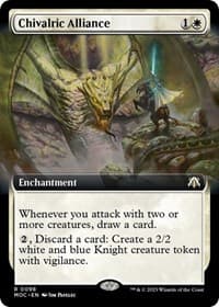 Chivalric Alliance (Extended Art) - Commander: March of the Machine - Magic: The Gathering card
