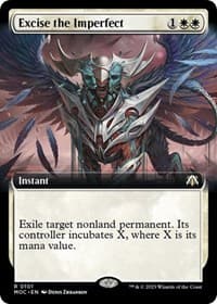 Excise the Imperfect (Extended Art) - Commander: March of the Machine - Magic: The Gathering card