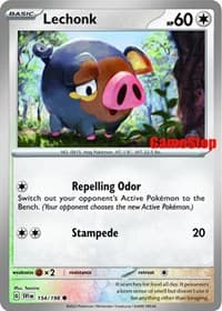 Lechonk - 154/198 (GameStop Promo) - Miscellaneous Cards & Products - Pokemon card