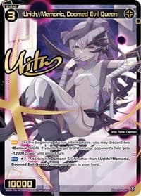 Urith//Memoria, Doomed Evil Queen (SRP) - Spread Diva - WIXOSS card
