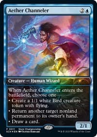 Aether Channeler - Game Day & Store Championship Promos - Magic: The Gathering card