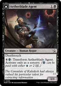 Aetherblade Agent - March of the Machine - Magic: The Gathering card