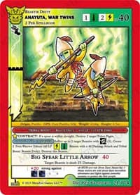 Ahayuta, War Twins - Native: First Edition - MetaZoo card