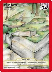 Steep Cliffs (Ground) - Native: First Edition - MetaZoo card