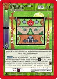 Battle Rug of Flatwoods and Slide-Rock - Native: First Edition - MetaZoo card