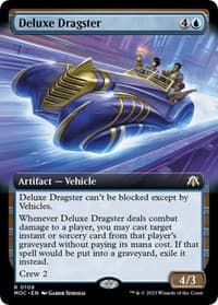Deluxe Dragster (Extended Art) - Commander: March of the Machine - Magic: The Gathering card