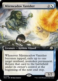 Mistmeadow Vanisher (Extended Art) - Commander: March of the Machine - Magic: The Gathering card