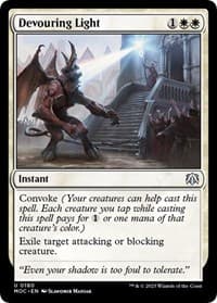 Devouring Light - Commander: March of the Machine - Magic: The Gathering card