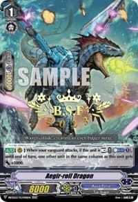 Aegir-roll Dragon (BCS Hot-Stamp) - Bushiroad Event Cards - Cardfight Vanguard card