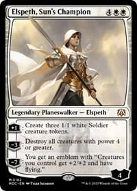 Elspeth, Sun's Champion - Commander: March of the Machine - Magic: The Gathering card