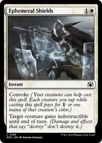 Ephemeral Shields - Commander: March of the Machine - Magic: The Gathering card