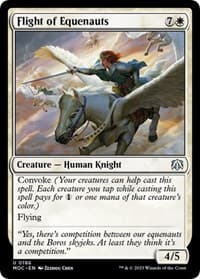 Flight of Equenauts - Commander: March of the Machine - Magic: The Gathering card