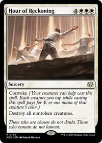 Hour of Reckoning - Commander: March of the Machine - Magic: The Gathering card