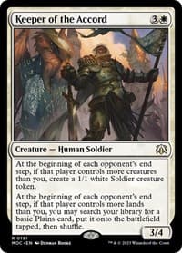 Keeper of the Accord - Commander: March of the Machine - Magic: The Gathering card