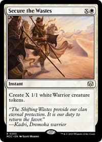 Secure the Wastes - Commander: March of the Machine - Magic: The Gathering card