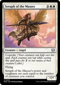 Seraph of the Masses - Commander: March of the Machine - Magic: The Gathering card