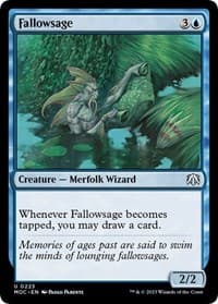 Fallowsage - Commander: March of the Machine - Magic: The Gathering card