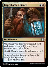 Improbable Alliance - Commander: March of the Machine - Magic: The Gathering card