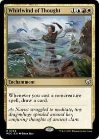 Whirlwind of Thought - Commander: March of the Machine - Magic: The Gathering card