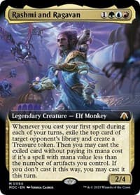 Rashmi and Ragavan (Extended Art) - Commander: March of the Machine - Magic: The Gathering card