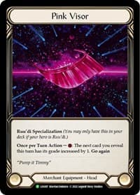 Pink Visor - LSS007 - Flesh and Blood: Promo Cards - Flesh and Blood TCG card