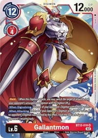 Gallantmon - Across Time - Digimon Card Game card