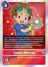 Takato Matsuki - Across Time - Digimon Card Game card