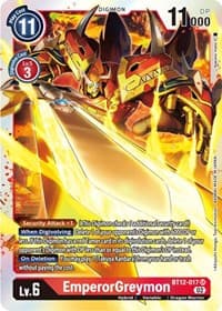 EmperorGreymon - Across Time - Digimon Card Game card