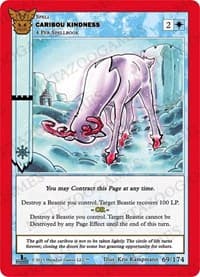 Caribou Kindness - Native: First Edition - MetaZoo card