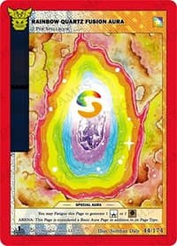 Rainbow Quartz Fusion Aura - Native: First Edition - MetaZoo card